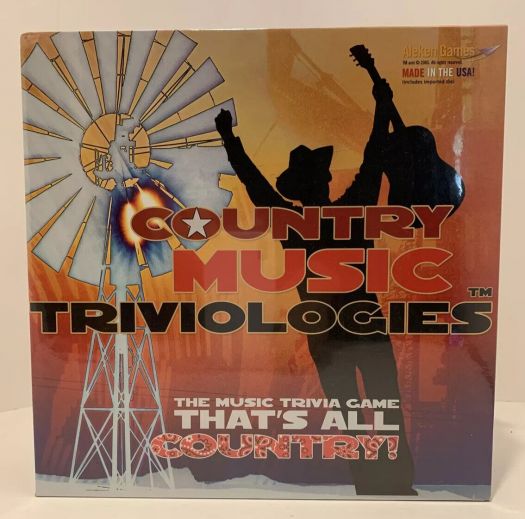 Country Music Triviologies Trivia Board Game USA