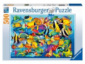 Ravensburger "Fish Frenzy" 500 Piece Jigsaw Puzzle
