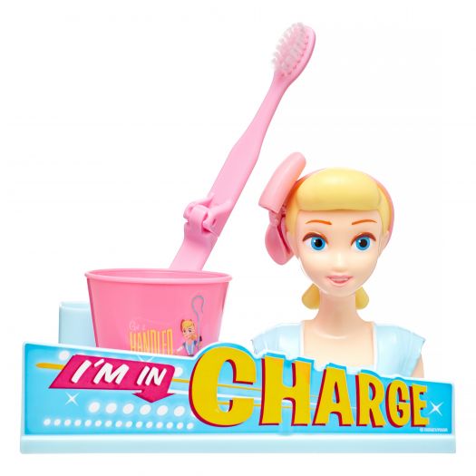 Toy Story 4 Bo Peep Smile Set - Toothbrush Holder, Toothbrush & Rinse Cup