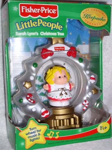 Little People "Sarah Lynn's Christmas Tree" Music & Lights Kids' Ornament 77851