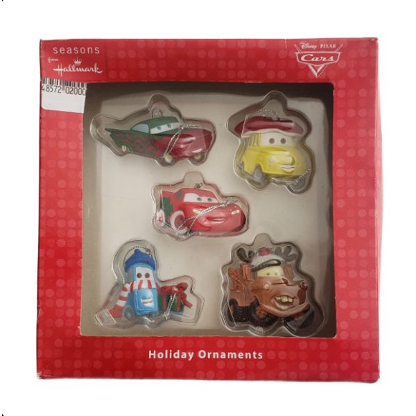 Seasons From Hallmark Disney Pixar Cars Holiday Ornaments Set of 5