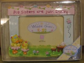 Widdle Ones Big Sisters are just Ducky Photo Frame