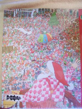 Santa Christmas Puzzle Springbok 500 Pieces Family Puzzle Everythings Up To Date At The North Pole!