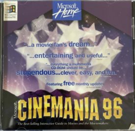 Cinemania 96 By Microsoft (CD PC Game)