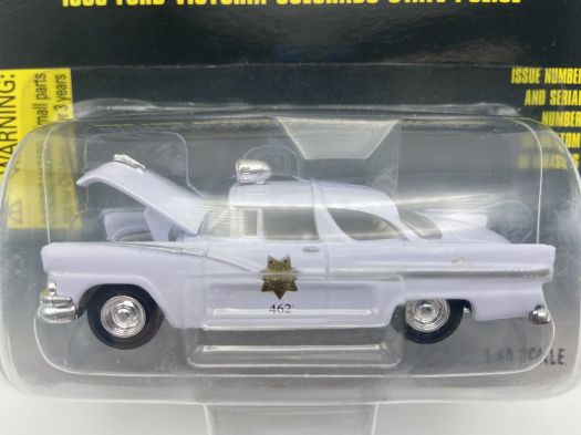 1998 Racing Champions Police 1956 Ford Victoria Colorado State Police #1 Diecast 1:60 Scale