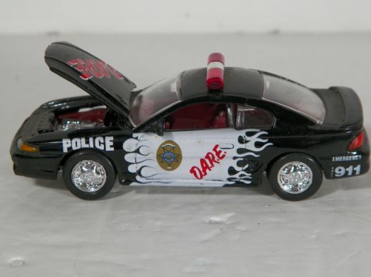 1998 Racing Champions Police 1997 Ford Mustang DARE Car #19 Diecast 1:56 Scale