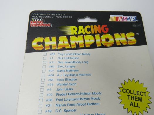 1992 Racing Champions 1964 Ford Galaxie #22 Fireball Roberts Diecast 1:64 Scale