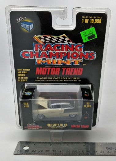 1998 Racing Champions Mint Motor Trend 1955 Chevy Bel Air #169 Diecast 1:64 Scale