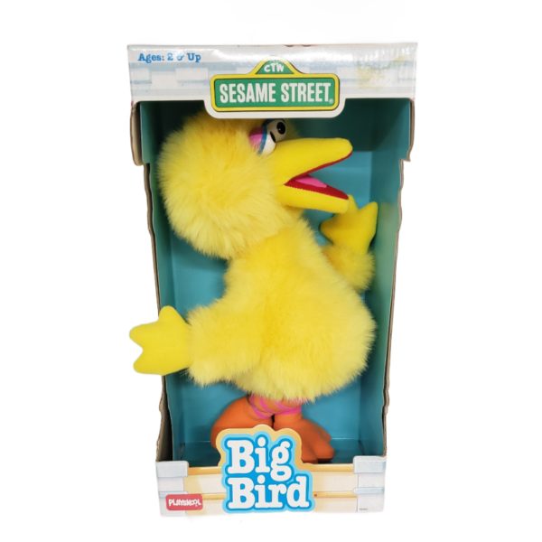 Vintage 1986 Playskool Sesame Street Big Bird 14" Plush Ages 2+ #70205