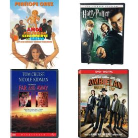 DVD Assorted Movies 4 Pack Fun Gift Bundle: Amor Perjudica Seriamente La Salud  Harry Potter and the Order of the Phoenix Full-Screen Edition  Far and Away    Zombieland: Double Tap