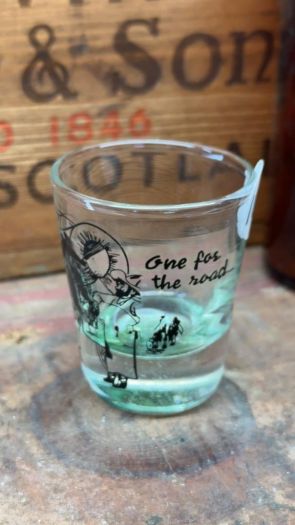 Collectible Shot Glass - One For The Road...