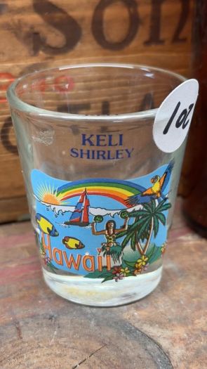 Collectible Shot Glass - Keli, Shirley
