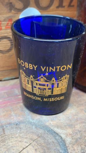 Collectible Shot Glass - Bobby Vinton Branson, MO
