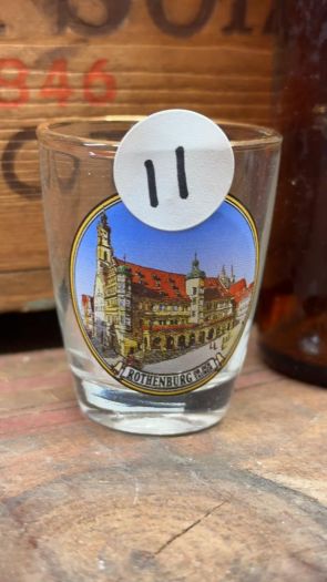 Collectible Shot Glass - Rottenburg Ob Der Tauber