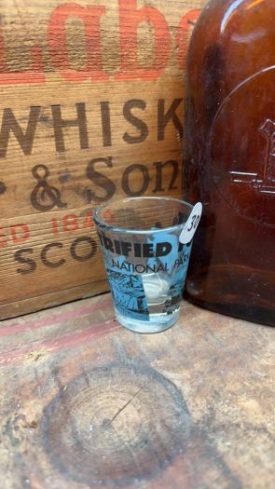 Collectible Shot Glass - Petrified Forest Park