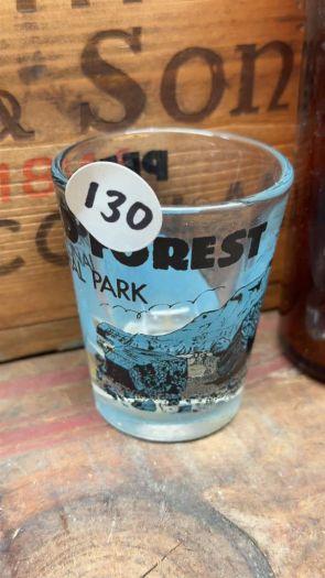Collectible Shot Glass - Petrified Forest Park