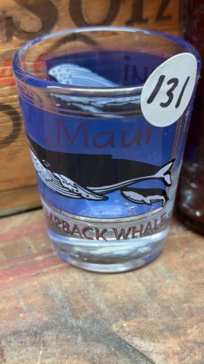 Collectible Shot Glass - Maui - Humpback Whale
