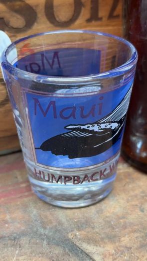 Collectible Shot Glass - Maui - Humpback Whale