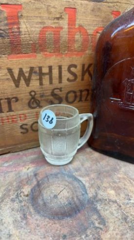 Collectible Shot Glass - Barrel Glass (Clear)