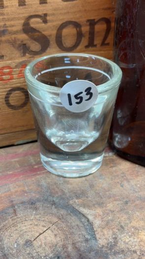 Collectible Shot Glass - Clear Fluted