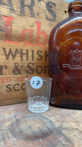 Collectible Shot Glass - Vintage Cut Glass