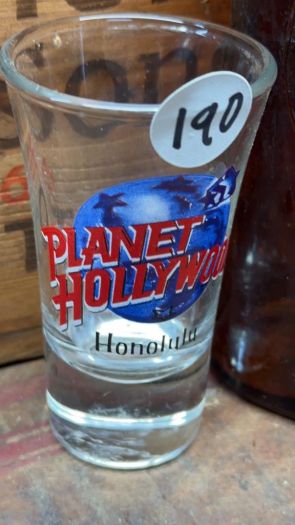Collectible Shot Glass - Planet Hollywood Honolulu