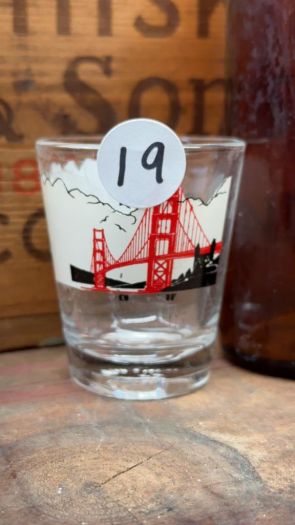 Collectible Shot Glass - San Francisco Skyline