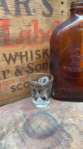 Collectible Shot Glass - "How Dry I Am"