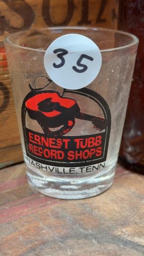 Collectible Shot Glass - Ernest Tubb Records