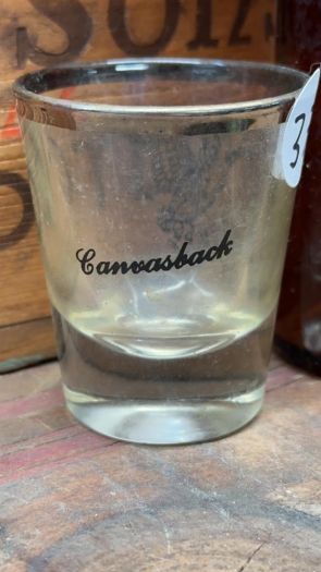 Collectible Shot Glass - Canvasback