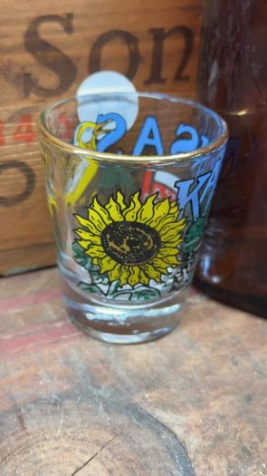 Collectible Shot Glass - Kansas