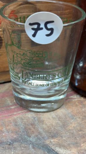 Collectible Shot Glass - Lambert's Cafe