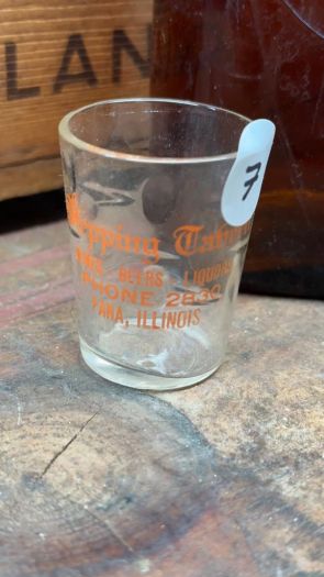 Collectible Vintage Shot Glass - Stepping Tavern