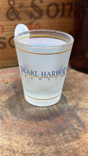 Collectible Shot Glass - Pearl Harbor