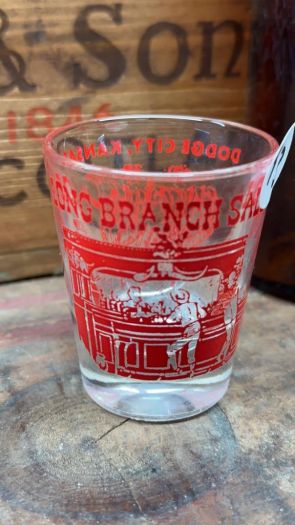 Collectible Shot Glass - Long Branch Saloon