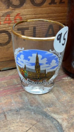 Collectible Shot Glass - Bruxelles