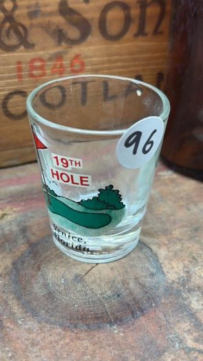 Collectible Shot Glass - 19th Hole - Venice, FL