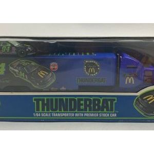 1995 Edition Thunderbat 1/64 Racing Champions Transporter with Premier Stock Car Bill Elliott #94