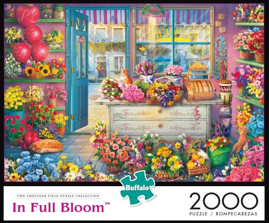 Buffalo Games - In Full Bloom - 2000 Piece Jigsaw Puzzle