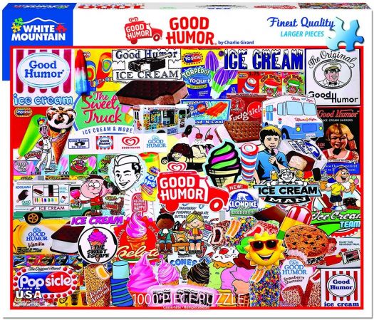 White Mountain Puzzles Good Humor - 1000 Piece Jigsaw Puzzle