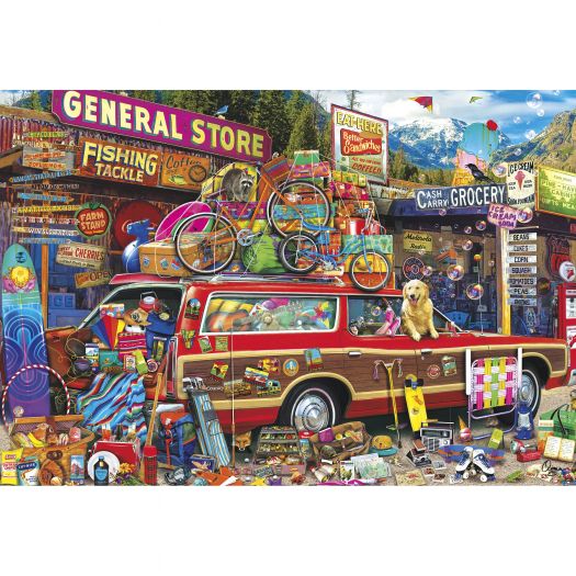 Buffalo Games Two Thousand Piece Collection - Aimee Stewart's Family Vacation 2000 Pieces Jigsaw Puzzle