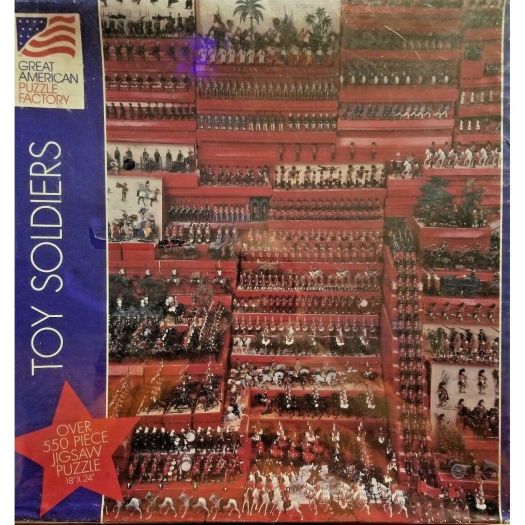 Toy Soldiers Over 550 Piece Puzzle