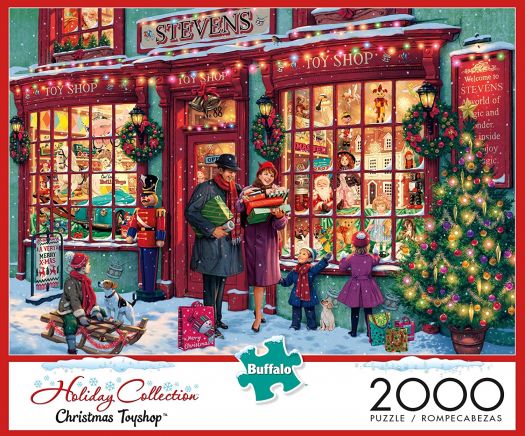 Buffalo Games - Christmas Toyshop - 2000 Piece Jigsaw Puzzle