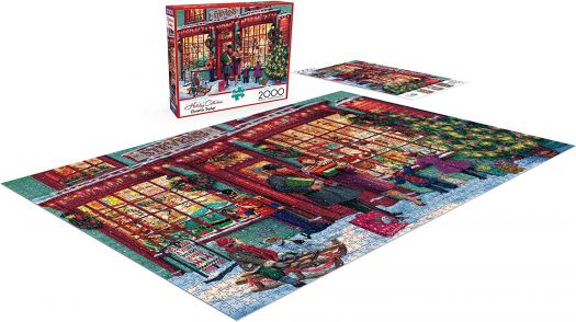 Buffalo Games - Christmas Toyshop - 2000 Piece Jigsaw Puzzle