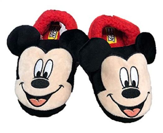 Mickey Mouse Disney Toddler Boys Slide on Slippers Size (9/10)