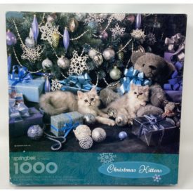Springbok Puzzle Christmas Kittens 1000 Piece XZL6162