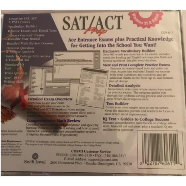 SAT / ACT Prep (CD Software)
