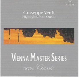 Giuseppe Verdi Highlights From Otello (Music CD) Giuseppe Verde