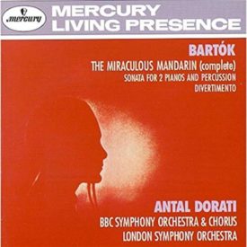 The Miraculous Mandarin; Sonata For Two Pianos and Percussion; Diverti (Music CD)