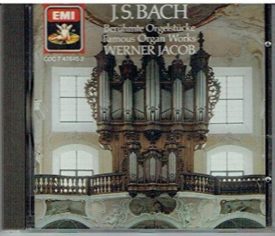 JS Bach Famous Organ works (Music CD)